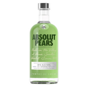 VODKA ABSOLUT PEARS 12/750 ML 38°