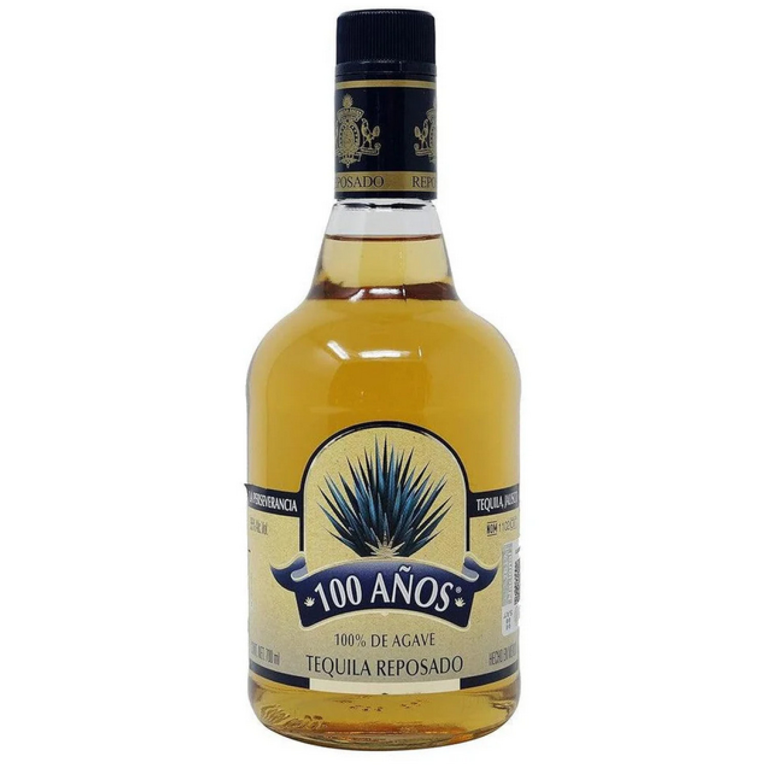 TEQUILA 100 AÑOS AZUL REPOSADO 12/650 ML 35°