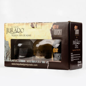 TEQUILA 100% EL GRAN JURADO REPOSADO 375 ML 35° KIT A