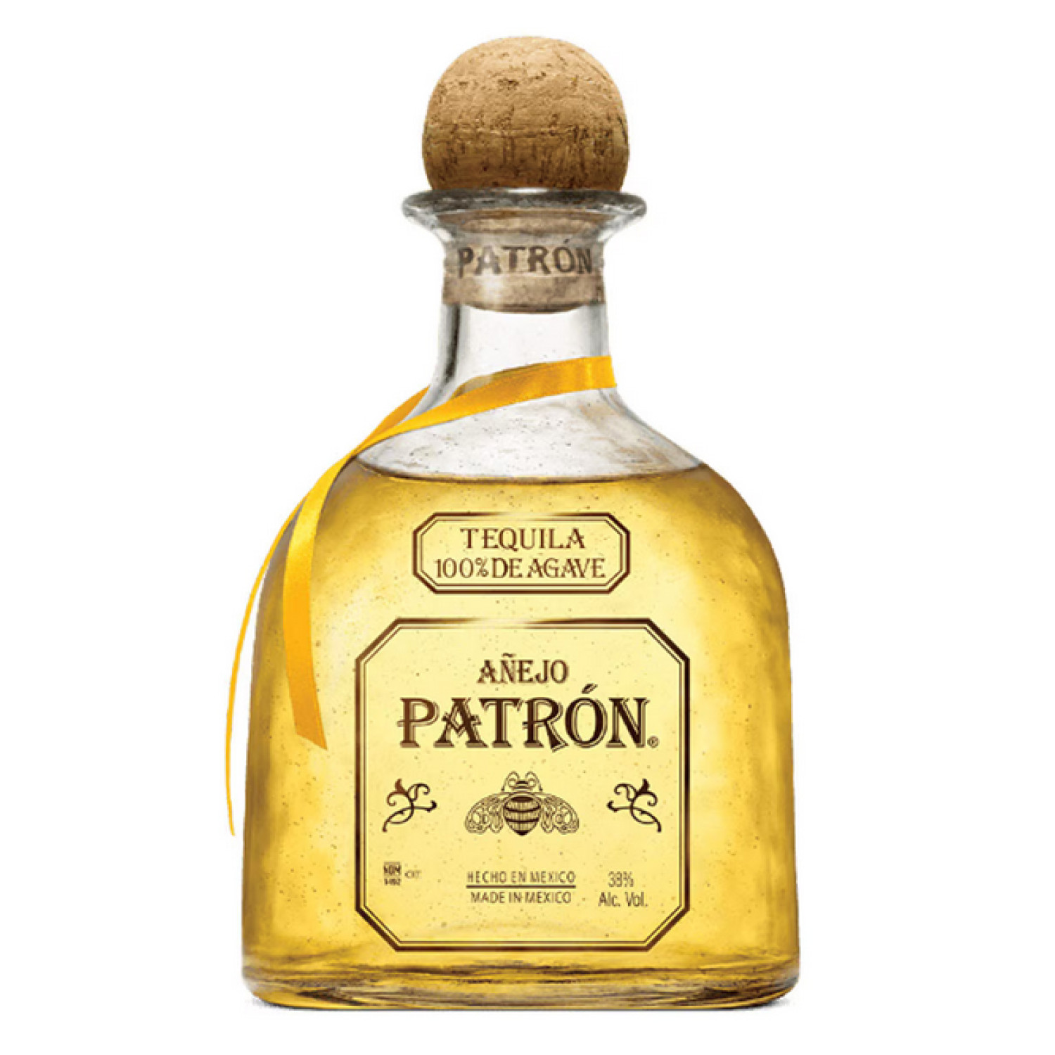 TEQUILA EL PATRON AÑEJO 12/700 ML 40°