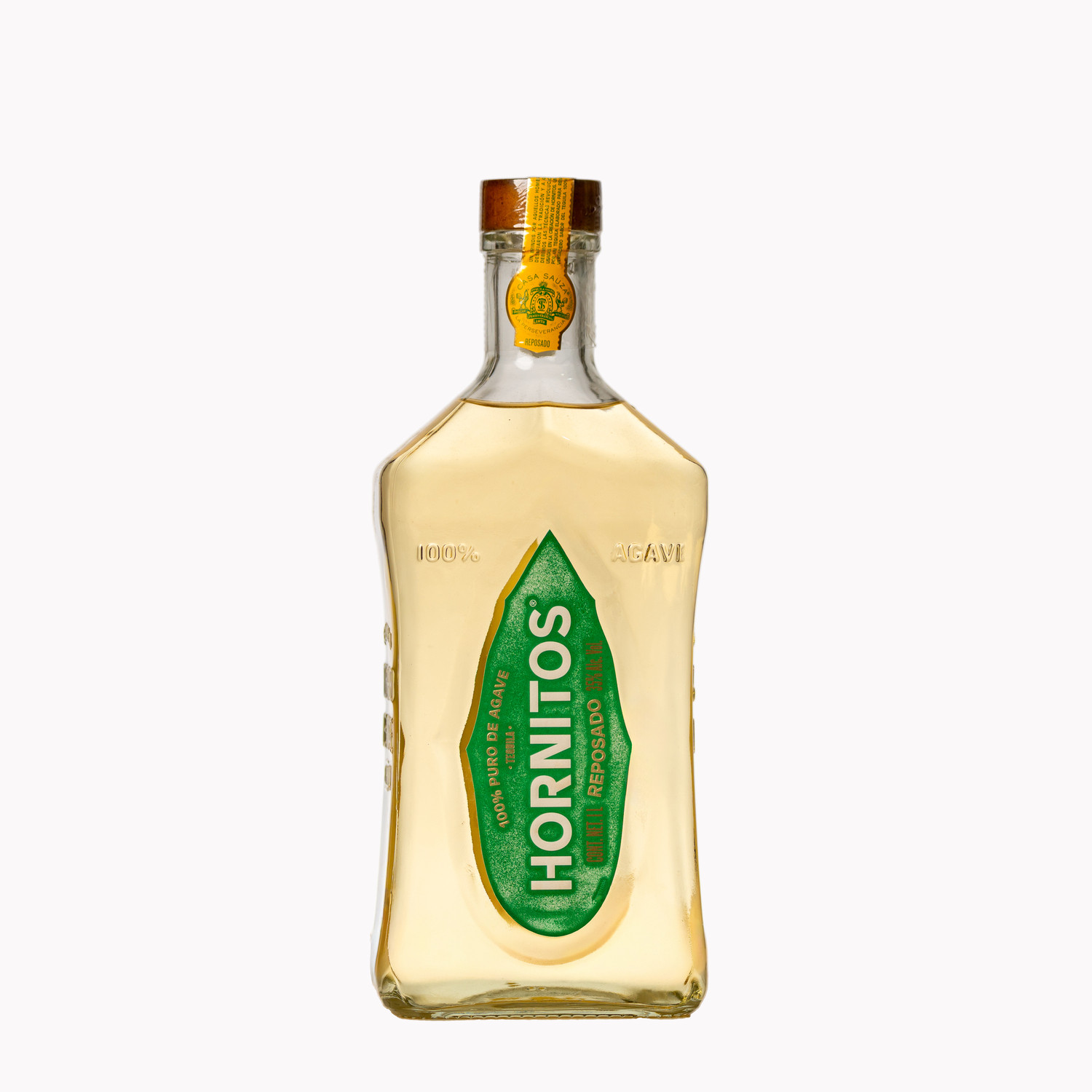 TEQUILA SAUZA HORNITOS REPOSADO 12/1000 ML 35°