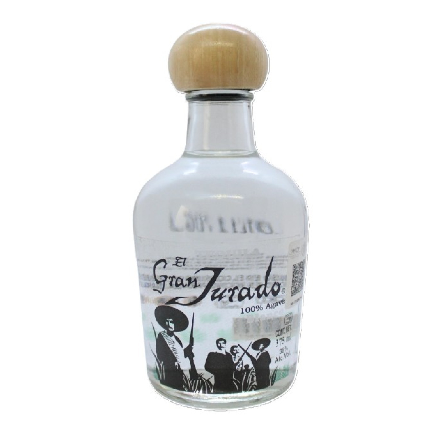 TEQUILA 100% EL GRAN JURADO BLANCO 375 ML 35°