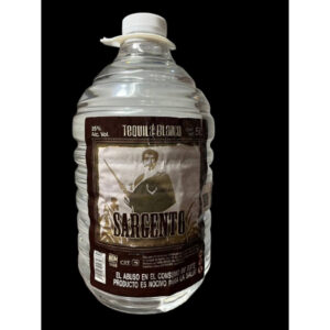 TEQUILA SARGENTO BLANCO 4/5000 ML 35°