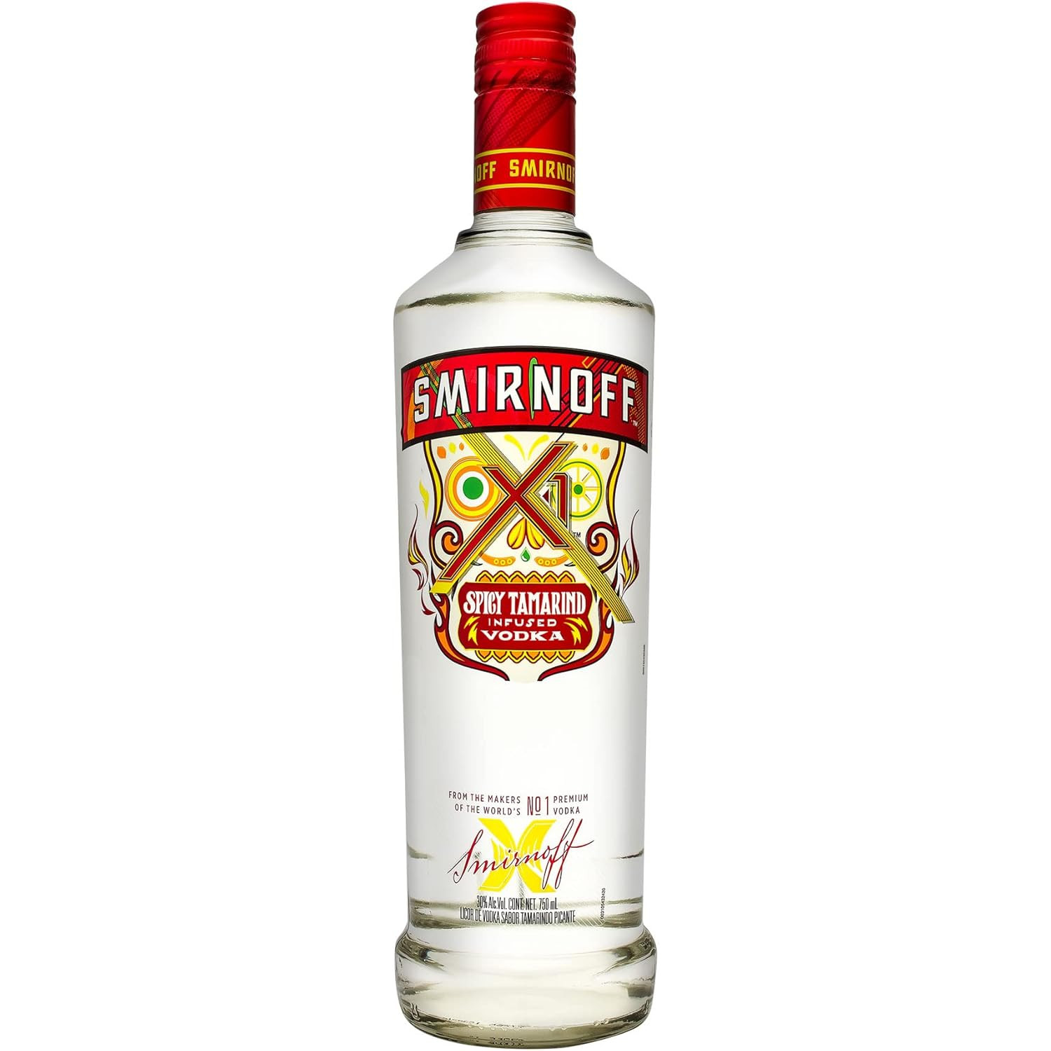 VODKA SMIRNOFF TAMARINDO 12/750 ML 30°