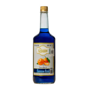 LICOR CARIBBEAN QUEEN CURAZAO AZUL 12/1000 ML 19.5°