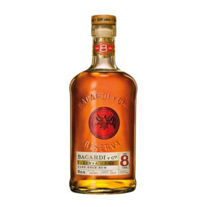 RON BACARDI 8 AÑOS RESERVA 12/750 ML 40°