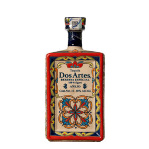 TEQUILA DOS ARTES AÑEJO 100% AGAVE 6/1000 ML 40°