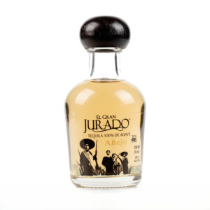 TEQUILA 100% EL GRAN JURADO AÑEJO 50 ML 38°
