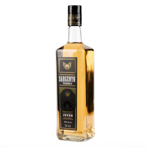 TEQUILA SARGENTO JOVEN 12/1000 ML 35° BOTELLA CUADRADA