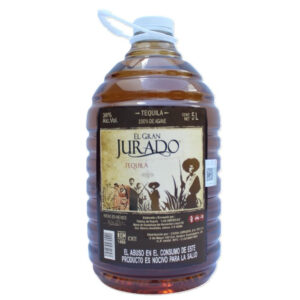 TEQUILA 100% EL GRAN JURADO REPOSADO 4/5000 ML 38°