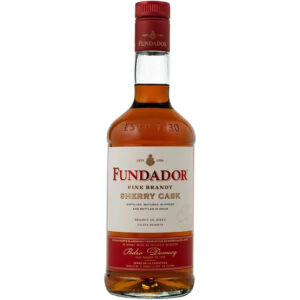 BRANDY FUNDADOR 12/750 ML 38°
