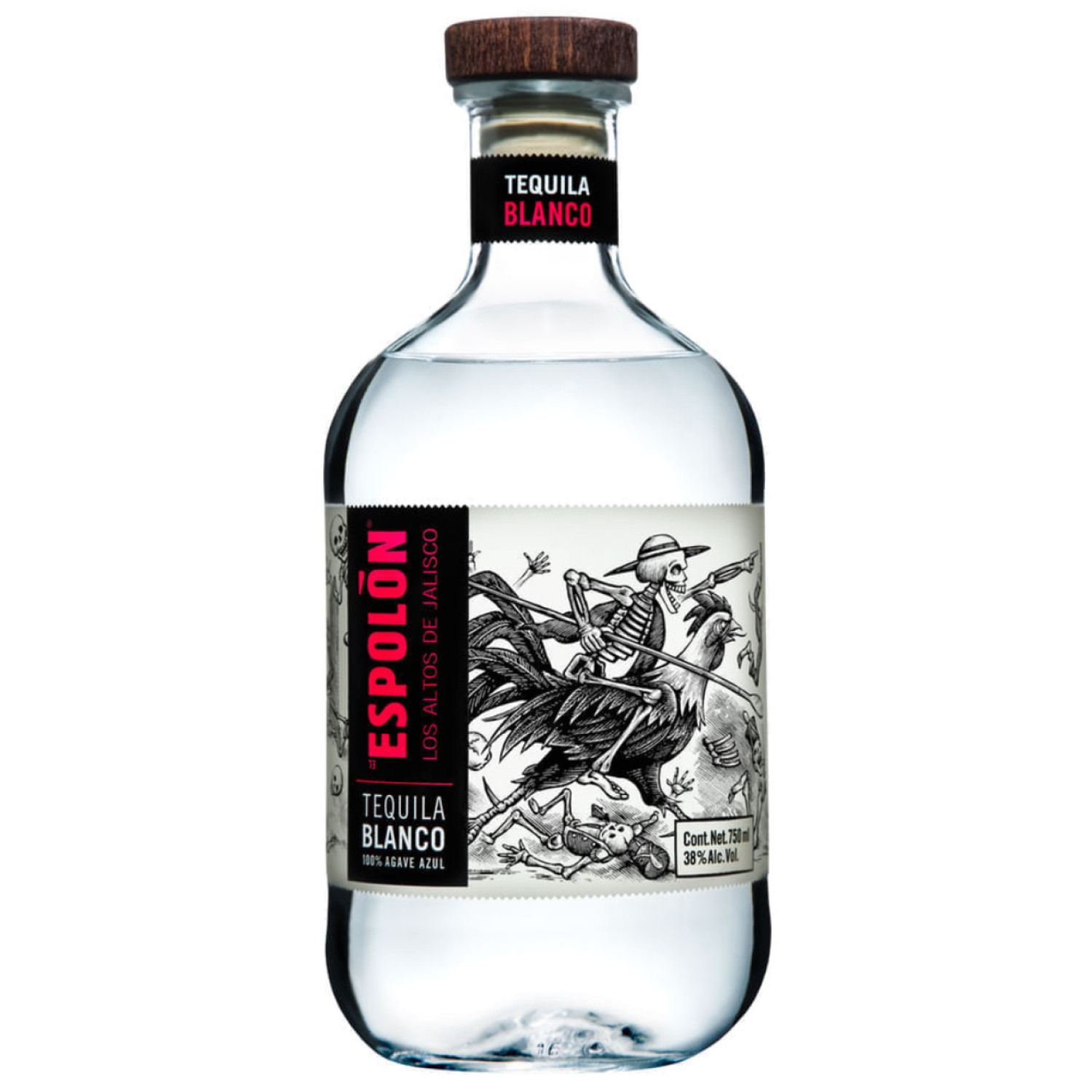 TEQUILA ESPOLON BLANCO 6/750 ML 38°